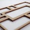 Ekena Millwork Medium Hastings Decorative Fretwork Wood Wall Panels, Hickory, 10 1/4"W x 15 3/8"H x 3/8"T WALW16X16X0375HASHI - alternate 2